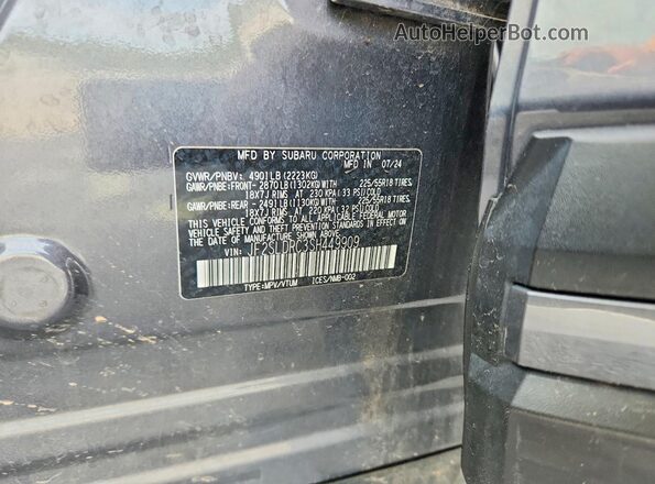 JF2SLDRC3SH449909 2025 SUBARU FORESTER Gray ძრავის განყოფილების ხედი