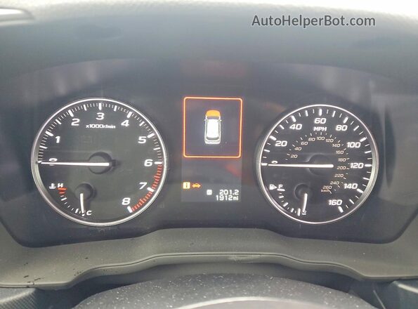 JF2SLDRC3SH614129 2025 SUBARU FORESTER Silver Instrument cluster view
