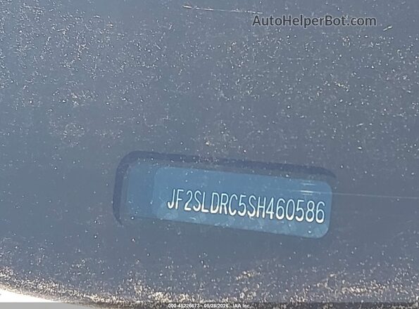 JF2SLDRC5SH460586 2025 SUBARU FORESTER Red ძრავის განყოფილების ხედი