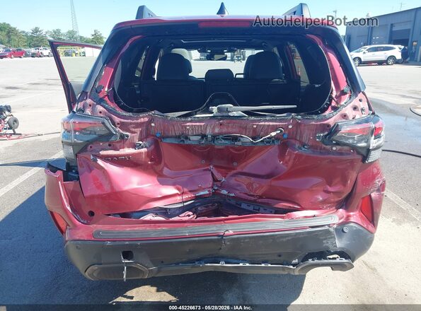 JF2SLDRC5SH460586 2025 SUBARU FORESTER Red წინა ხედი