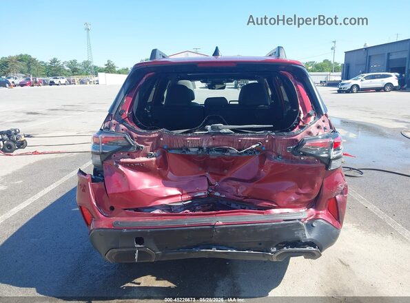 JF2SLDRC5SH460586 2025 SUBARU FORESTER Red 
