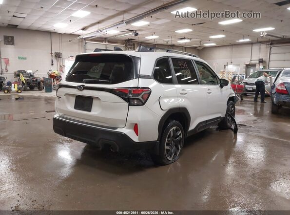 JF2SLDRC6SH617638 2025 SUBARU FORESTER Белый Задняя правая четверть