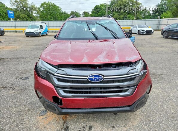 JF2SLDRC9SH614409 2025 SUBARU FORESTER Red Вид спереду