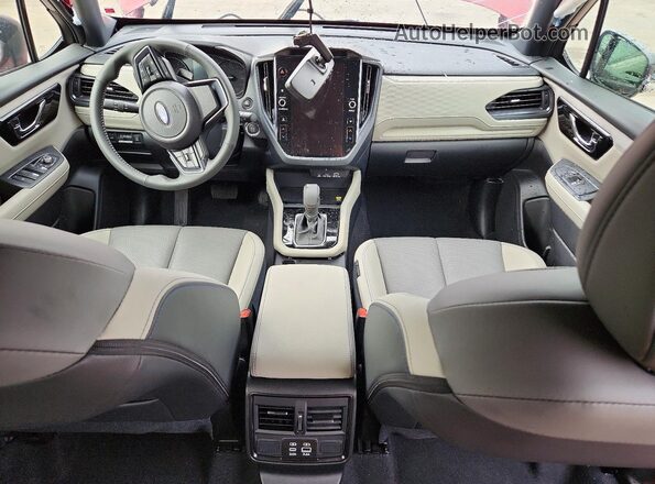 JF2SLDRC9SH614409 2025 SUBARU FORESTER Red Вид панелі приладів