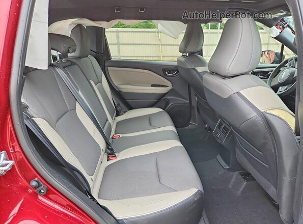 JF2SLDRC9SH614409 2025 SUBARU FORESTER Red Вид задньої частини салону