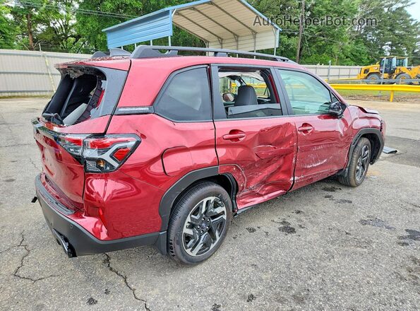 JF2SLDRC9SH614409 2025 SUBARU FORESTER Red Задня права чверть