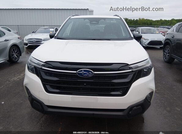 JF2SLDTC1SH449786 2025 SUBARU FORESTER White 