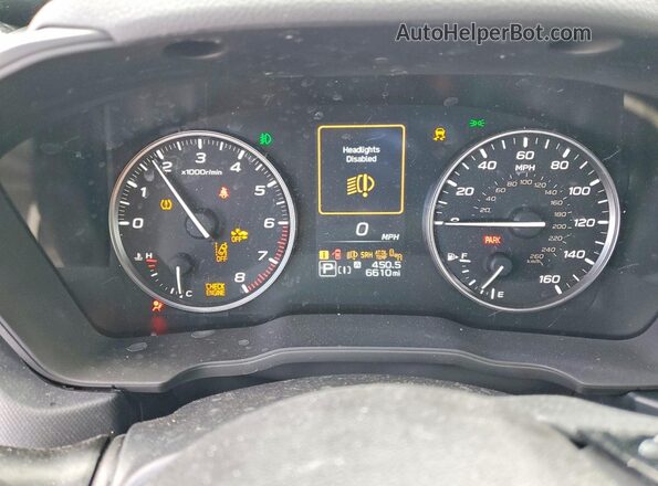 JF2SLDTC4SH546481 2025 SUBARU FORESTER Синий Вид щитка приборов
