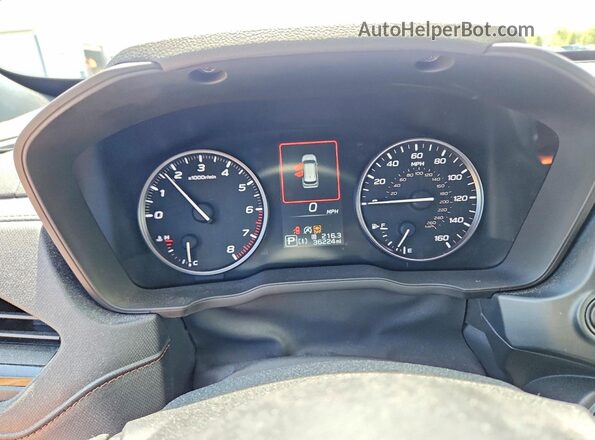 JF2SLDTC5SH456384 2025 SUBARU FORESTER Gray Вид щитка приладів