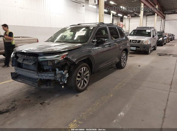 JF2SLDTC6SH558664 2025 SUBARU FORESTER Gray Առջևի ձախ երեք քառորդ տեսարան