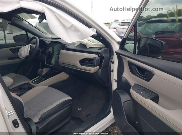 JF2SLSED0SH444234 2025 SUBARU FORESTER White Սալոնի դիմացի տեսք
