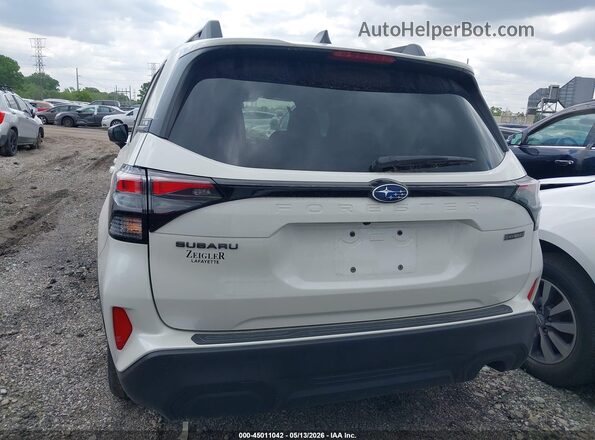 JF2SLSED0SH444234 2025 SUBARU FORESTER White 
