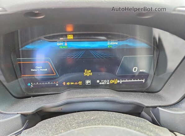 JF2SLSED4SH431356 2025 SUBARU FORESTER Gray Widok zestawu wskaźników