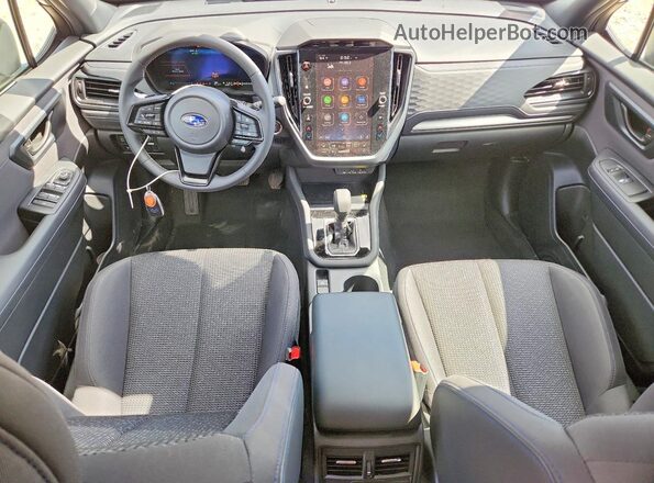 JF2SLSED4SH431356 2025 SUBARU FORESTER Gray Widok deski rozdzielczej