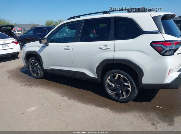 JF2SLSED5SH405168 2025 SUBARU FORESTER White Սալոնի 360 աստիճան տեսք