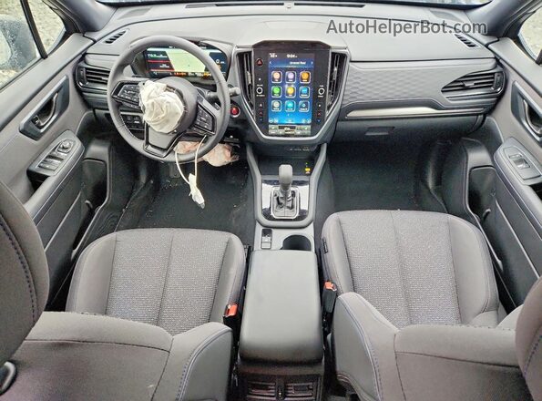 JF2SLSED6SH454136 2025 SUBARU FORESTER Серебряный Вид панели приборов