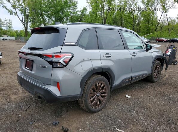 JF2SLSJD4SH434747 2025 SUBARU FORESTER Gray უკანა მარჯვენა