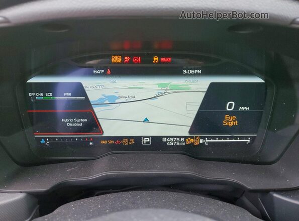 JF2SLSJD4SH434747 2025 SUBARU FORESTER Gray ხელსაწყოთა პანელის ხედი