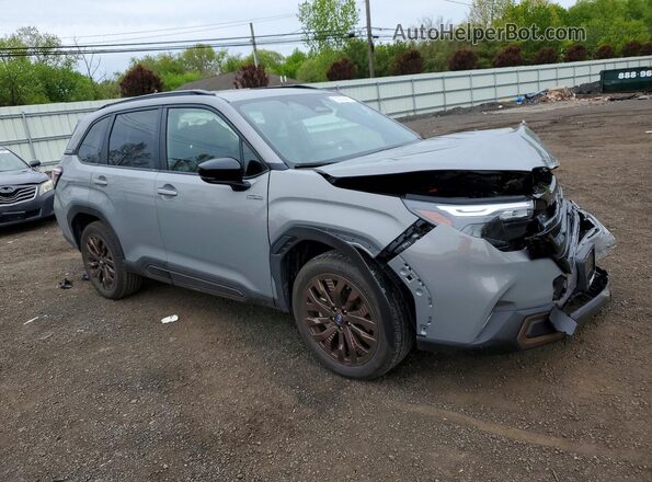 JF2SLSJD4SH434747 2025 SUBARU FORESTER Gray წინა მარჯვენა
