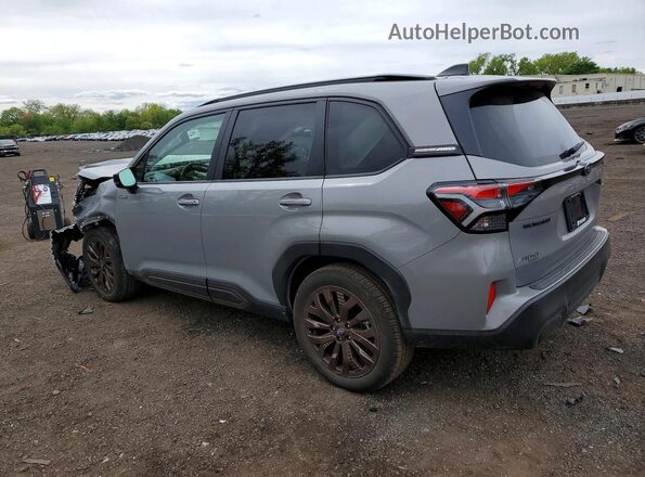 JF2SLSJD4SH434747 2025 SUBARU FORESTER Gray უკანა მარცხენა