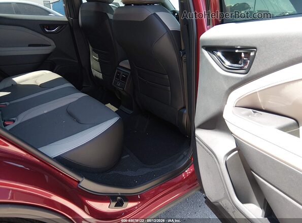 JF2SLSRD1SH429221 2025 SUBARU FORESTER Burgundy VIN կոդի պիտակի տեսք