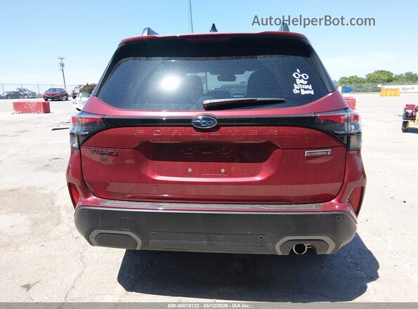 JF2SLSRD1SH429221 2025 SUBARU FORESTER Burgundy 