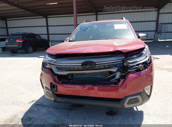 JF2SLSRD1SH429221 2025 SUBARU FORESTER Burgundy Սարքավորումների վահանակի տեսք