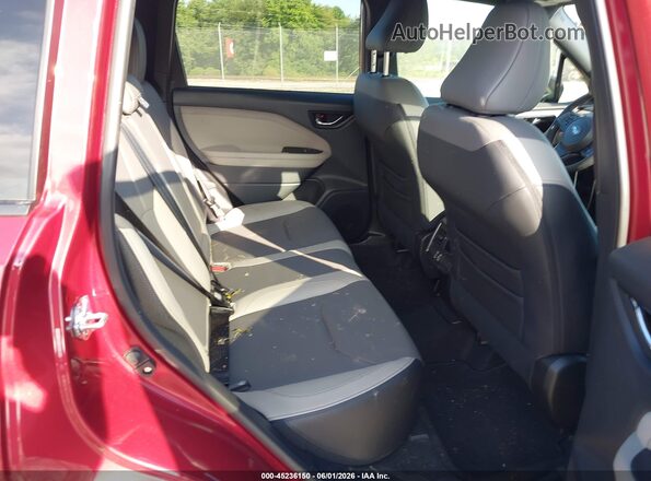 JF2SLSRD6SH434737 2025 SUBARU FORESTER Burgundy VIN sticker view