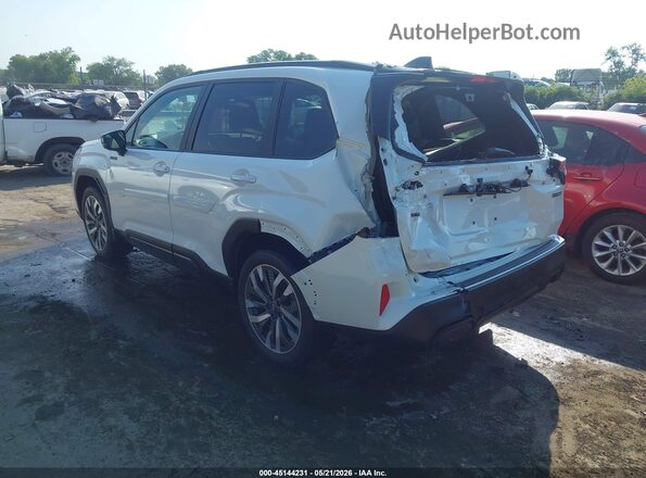 JF2SLSTD2SH445095 2025 SUBARU FORESTER White უკანა მარცხენა