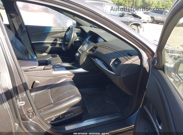 JH4KC1F53JC000520 2018 ACURA RLX Серый Вид салона спереди