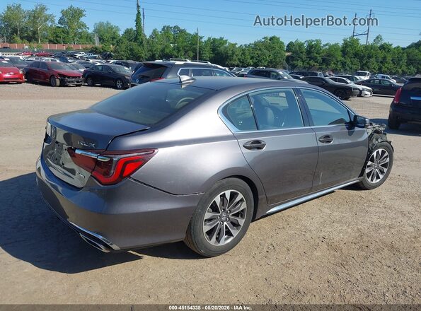 JH4KC1F53JC000520 2018 ACURA RLX Серый Задняя правая четверть