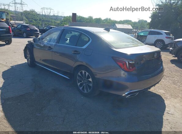 JH4KC1F53JC000520 2018 ACURA RLX Серый Задняя левая четверть