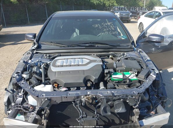 JH4KC1F53JC000520 2018 ACURA RLX Серый Вид сзади