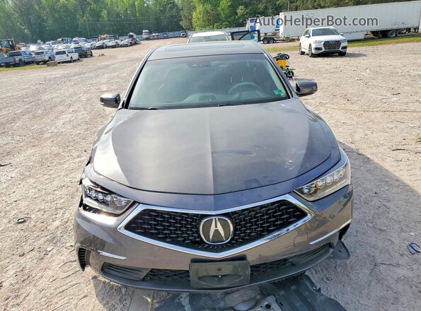 JH4KC1F56JC000365 2018 ACURA RLX Gray Widok z przodu