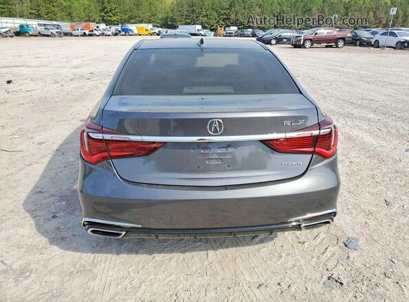JH4KC1F56JC000365 2018 ACURA RLX Gray Widok z tyłu