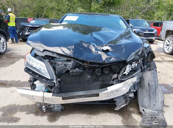 JH4KC1F57GC000724 2016 ACURA RLX Black უკანა სალონის ხედი