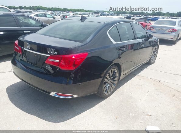 JH4KC1F57GC001274 2016 ACURA RLX Black Задня права чверть