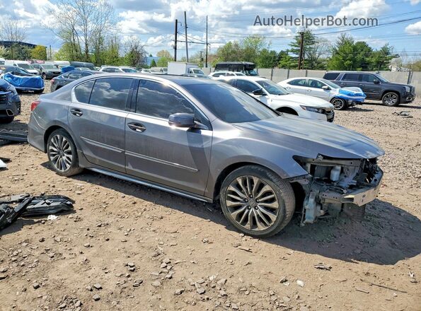 JH4KC1F57JC001458 2018 ACURA RLX Gray Delantero derecho
