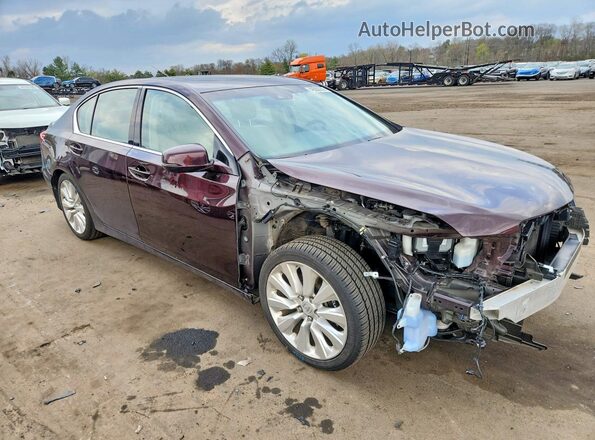 JH4KC2F91HC000020 2017 ACURA RLX Maroon Front right