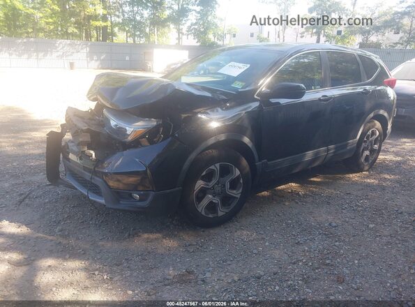 JHLRW2H80KX002937 2019 HONDA CR-V Black Vista tres cuartos delantera izquierda