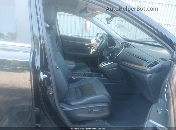 JHLRW2H80KX002937 2019 HONDA CR-V Black Vista interior delantera