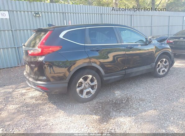 JHLRW2H80KX002937 2019 HONDA CR-V Black Trasero derecho