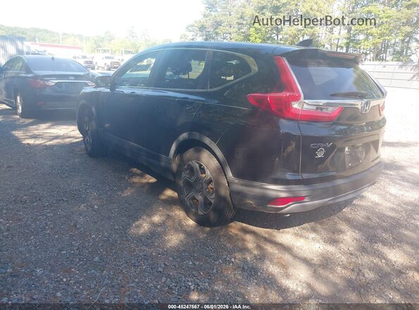 JHLRW2H80KX002937 2019 HONDA CR-V Black Trasero izquierdo