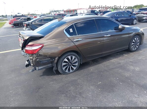 JHMCR6F50HC022906 2017 HONDA ACCORD Gray უკანა მარჯვენა