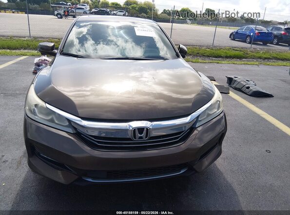 JHMCR6F50HC022906 2017 HONDA ACCORD Gray ხელსაწყოთა პანელის ხედი