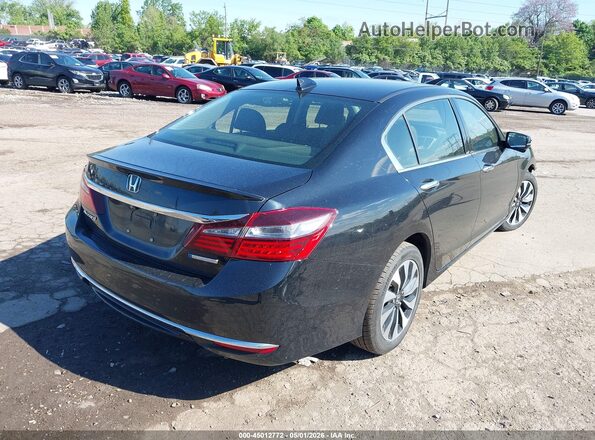 JHMCR6F52HC030439 2017 HONDA ACCORD HYBRID Black 