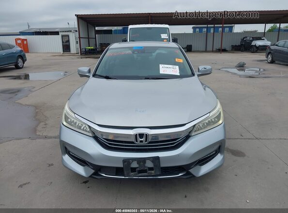 JHMCR6F71HC028330 2017 HONDA ACCORD HYBRID Silver Սարքավորումների վահանակի տեսք
