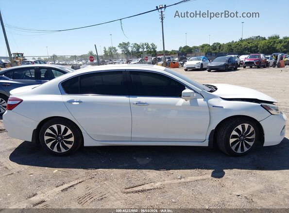 JHMCR6F77HC031426 2017 HONDA ACCORD White უკანა სალონის ხედი