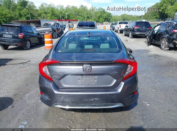 JHMFC1F30KX011470 2019 HONDA CIVIC Gray 