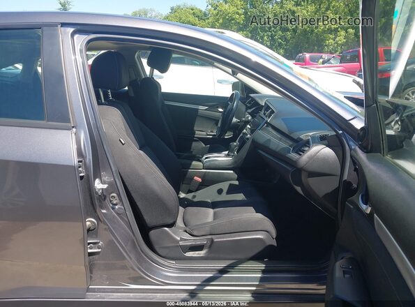 JHMFC1F31KX001613 2019 HONDA CIVIC Black Widok wnętrza z przodu